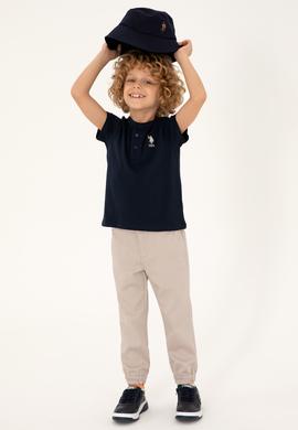 Erkek Çocuk Lacivert Basic Tişört - 50295504076