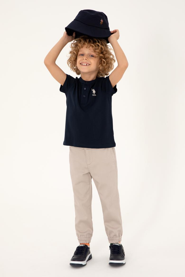 Erkek Çocuk Lacivert Basic Tişört