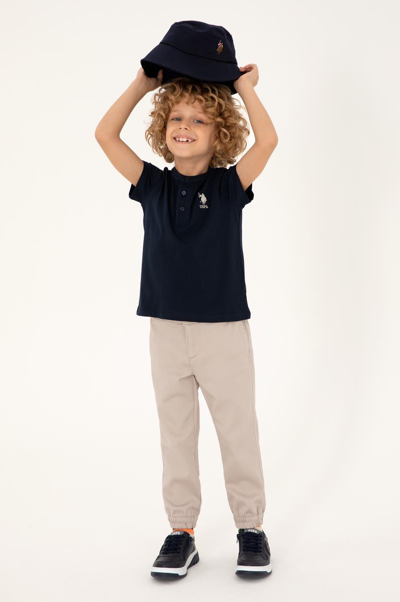 Erkek Çocuk Lacivert Basic Tişört