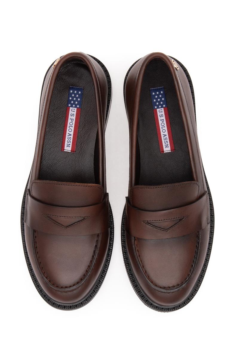 Kadın Kahverengi Loafer - 50295324008