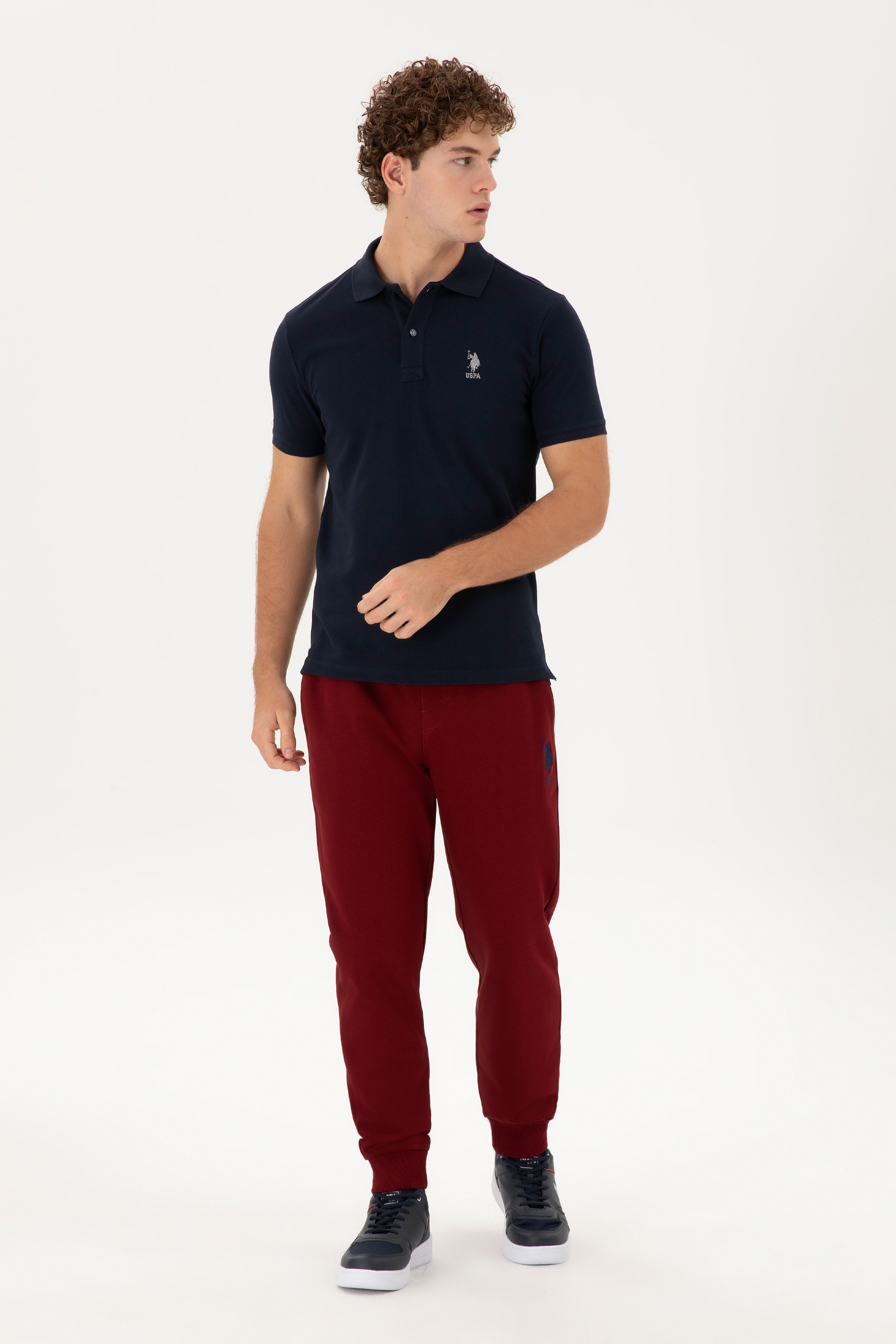 Erkek Bordo Eşofman Altı - Image 1