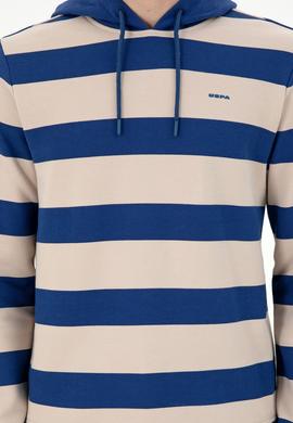 Erkek İndigo Sweatshirt - 50293357011