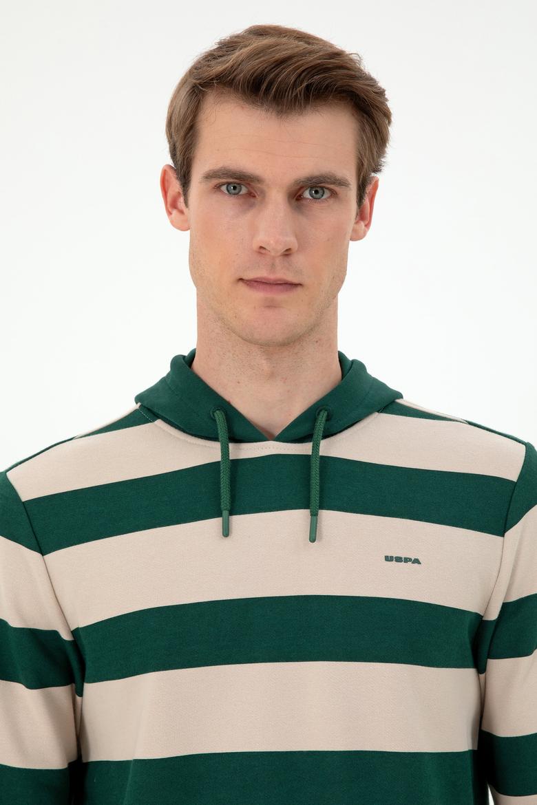 Erkek Koyu Yeşil Sweatshirt - 50293357046