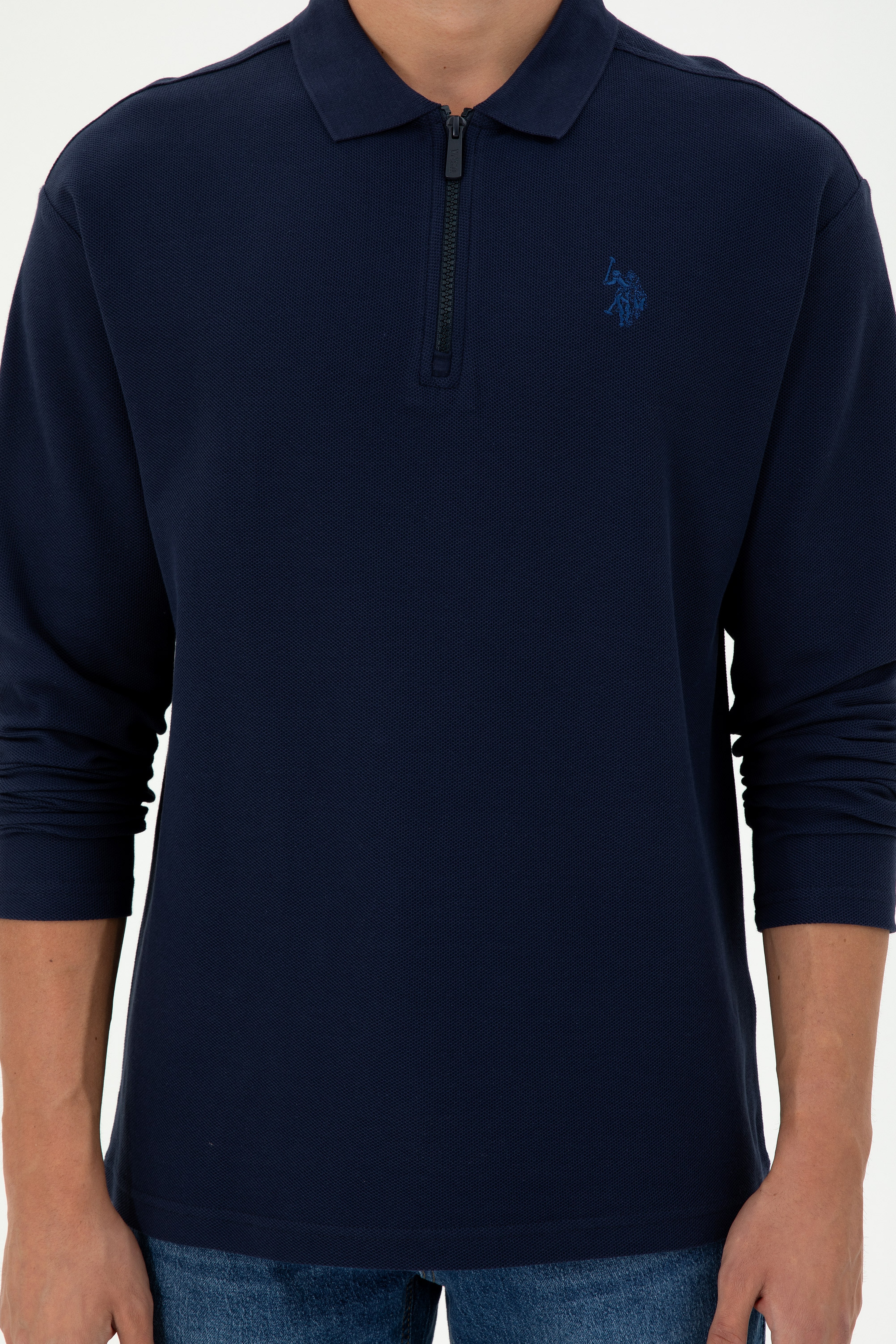 Erkek Lacivert Sweatshirt