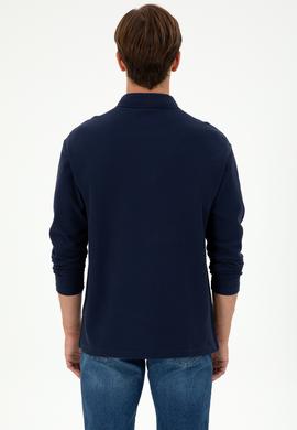 Erkek Lacivert Sweatshirt - 50293413039