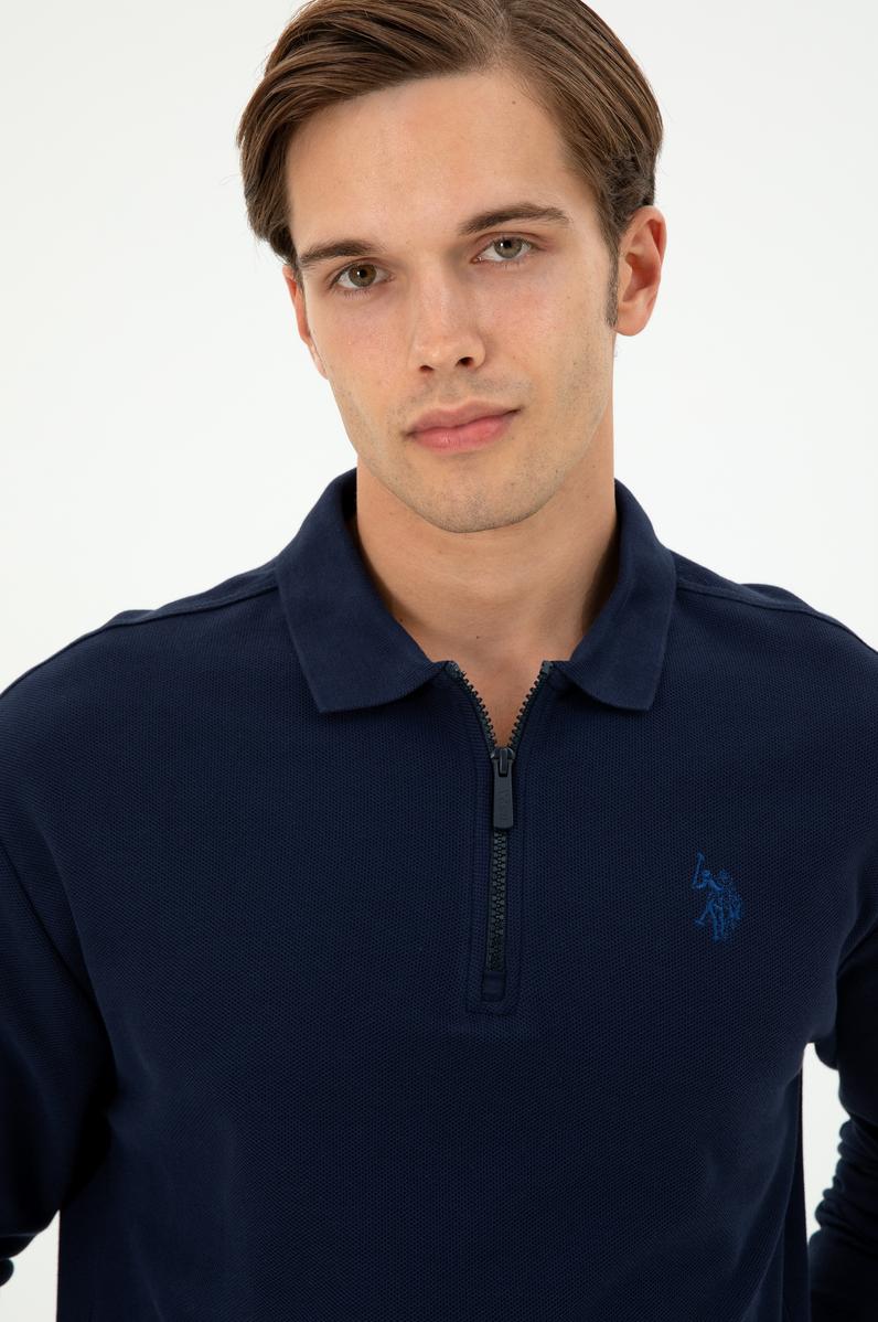 Erkek Lacivert Sweatshirt