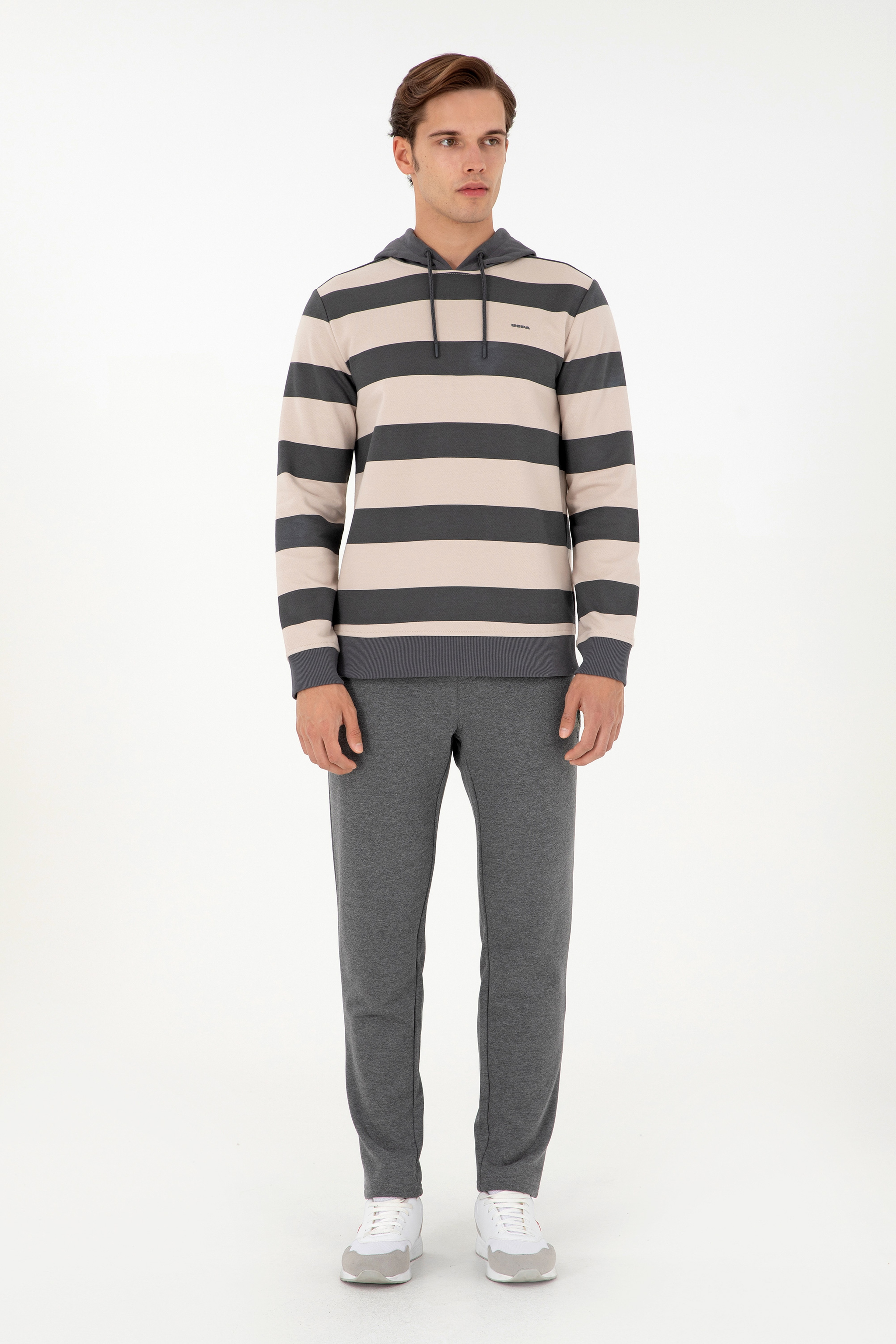 Erkek Antrasit Sweatshirt - Image 4