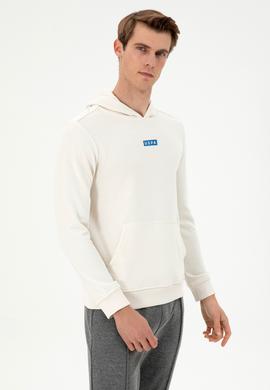 Erkek Krem Sweatshirt - 50293359037