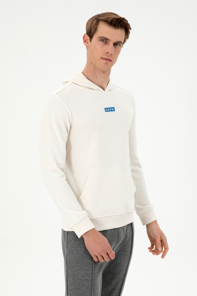 Erkek Krem Sweatshirt