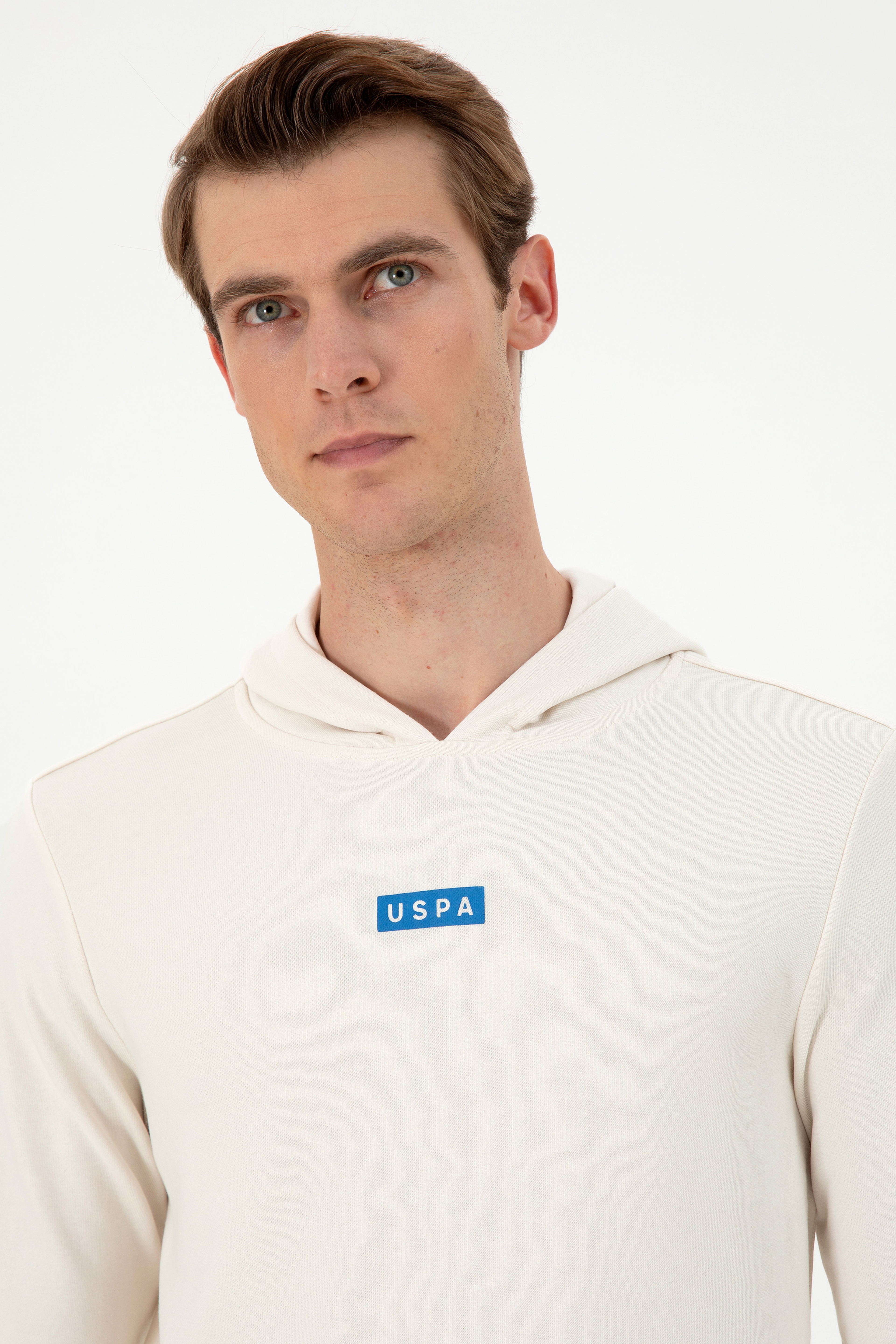 Erkek Krem Sweatshirt - Image 2