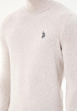 Erkek Taş Melanj Basic Kazak - 50293523059