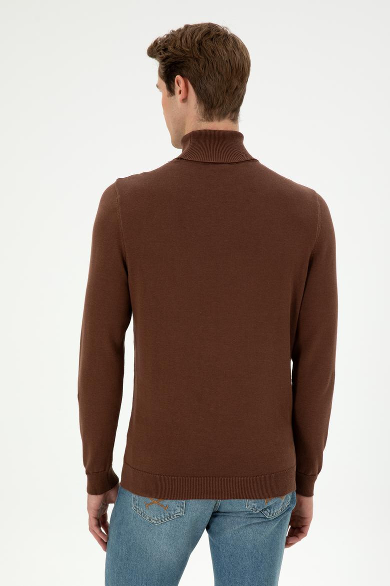 Erkek Kahverengi Basic Kazak - 50294781006