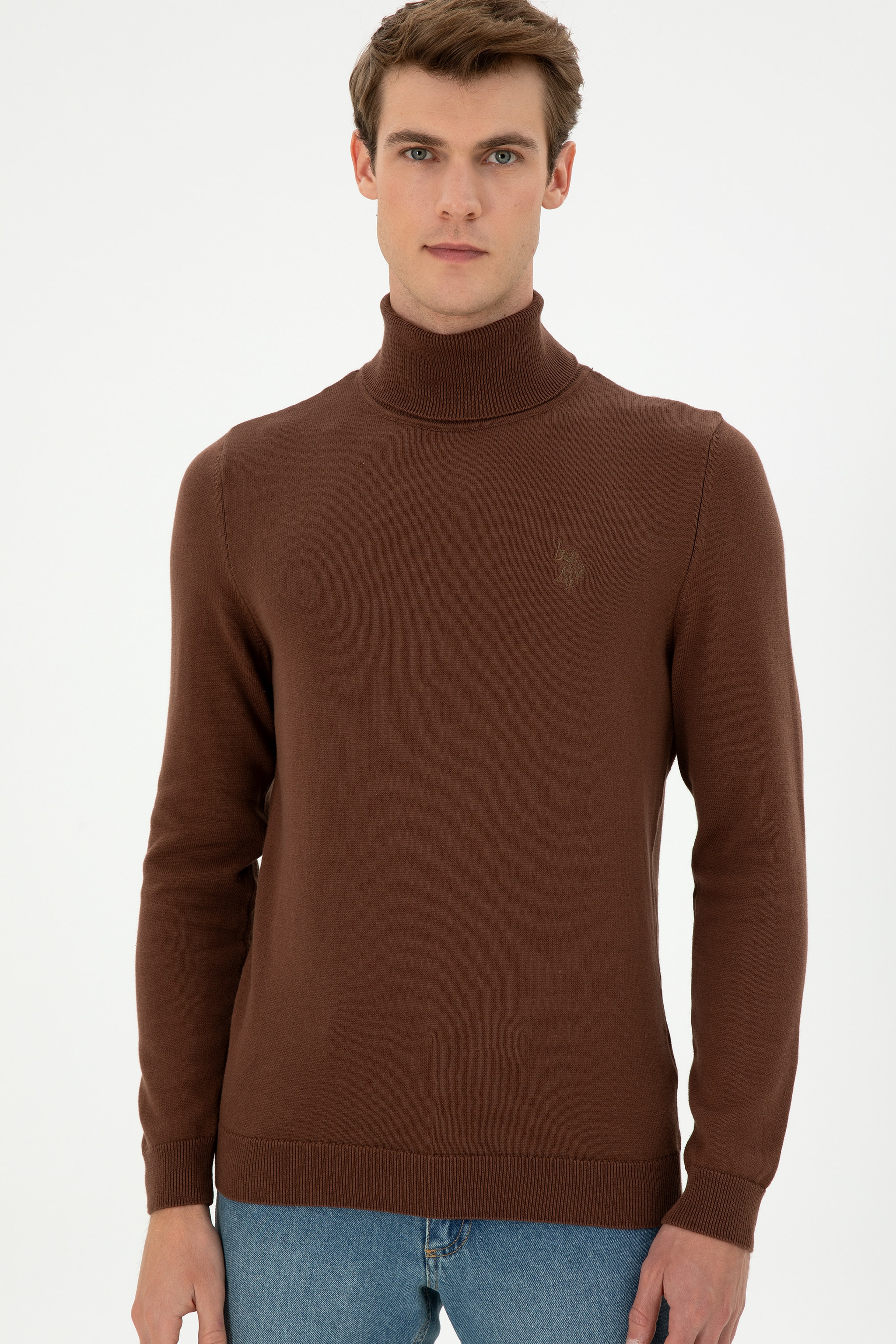 Erkek Kahverengi Basic Kazak - Image 3