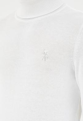 Erkek Beyaz Basic Kazak - 50294781026