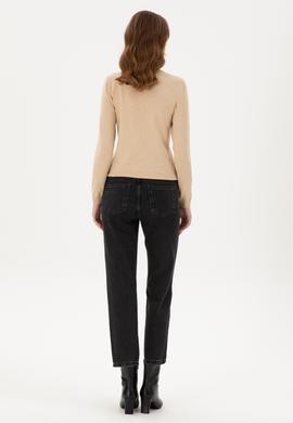 Kadın Siyah Jean Pantolon - 50295984016