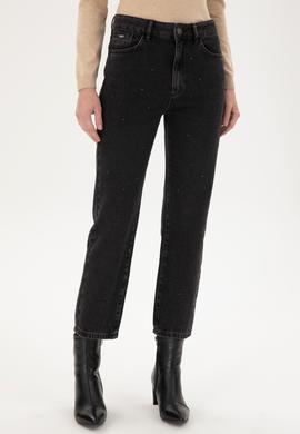 Kadın Siyah Jean Pantolon - 50295984016