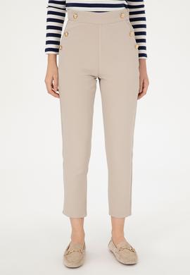 Kadın Taş Carrot Fit Kanvas Pantolon - 50298563005