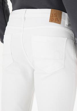 Erkek Beyaz Jean Pantolon - 50281509044