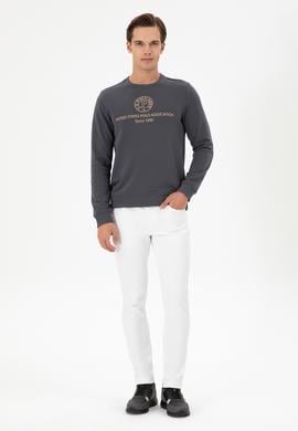 Erkek Beyaz Jean Pantolon - 50281509044