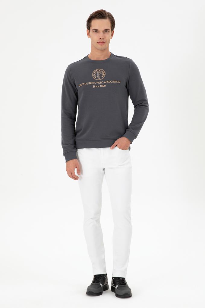 Erkek Beyaz Jean Pantolon