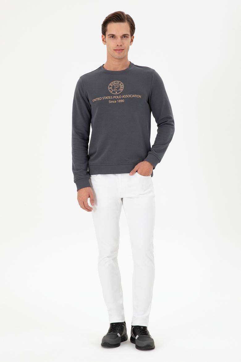 Erkek Beyaz Jean Pantolon