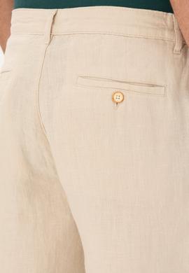 Erkek Bej Kanvas Pantolon - 50285618005