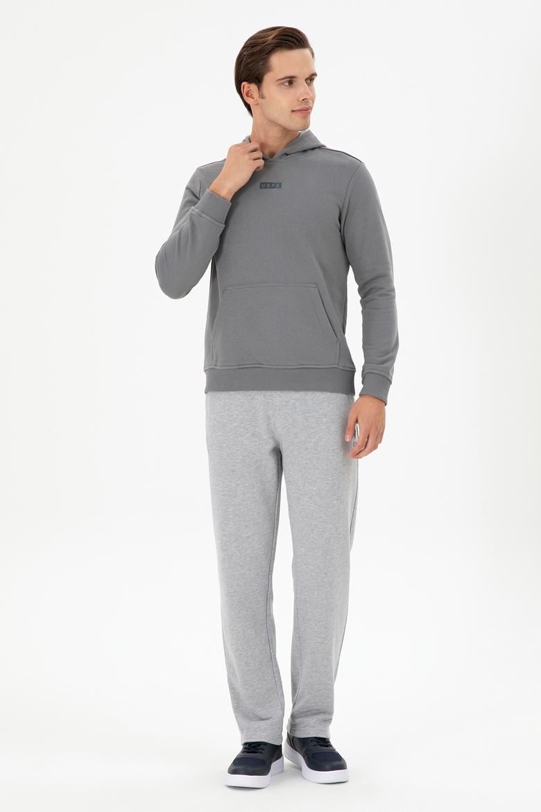 Erkek Gri Melanj Eşofman Altı