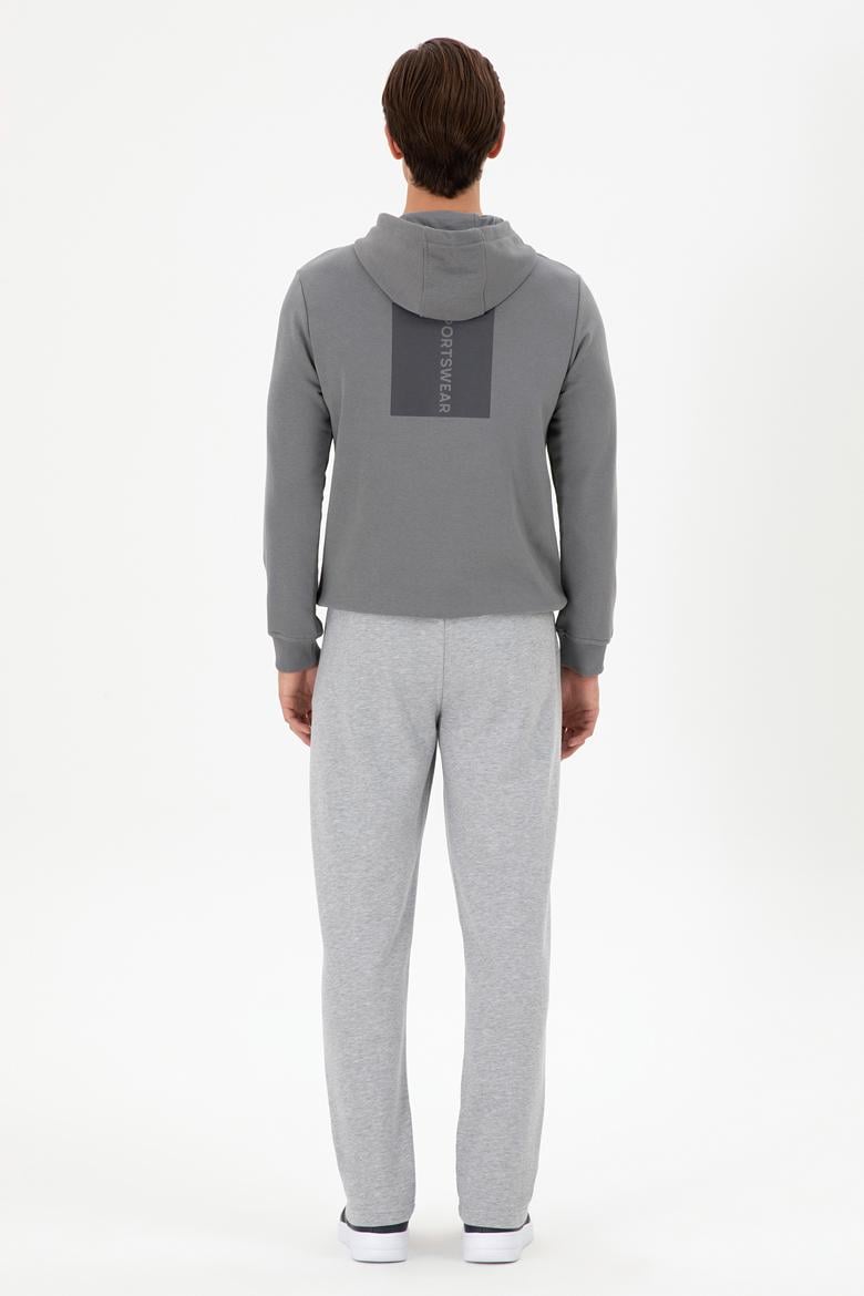 Erkek Gri Melanj Eşofman Altı - 50279801024