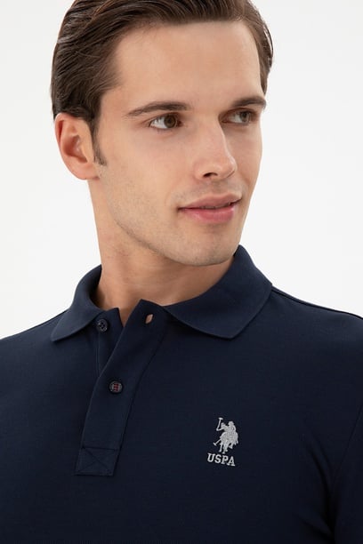 Erkek Lacivert Basic Sweatshirt
