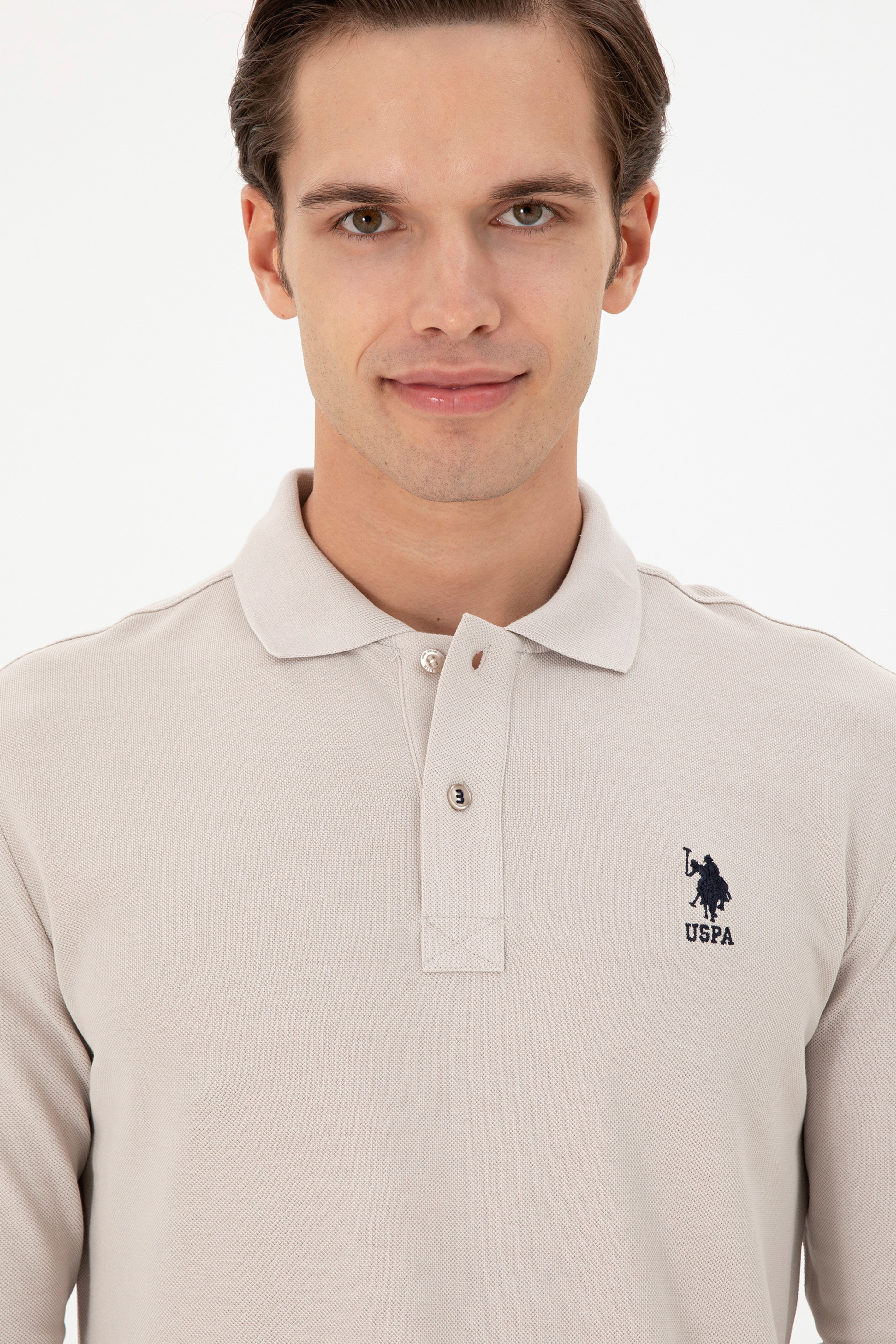 Erkek Taş Basic Sweatshirt