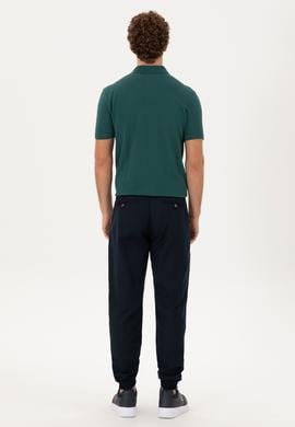 Erkek Lacivert Kanvas Pantolon - 50291175022