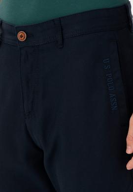 Erkek Lacivert Kanvas Pantolon - 50291175022