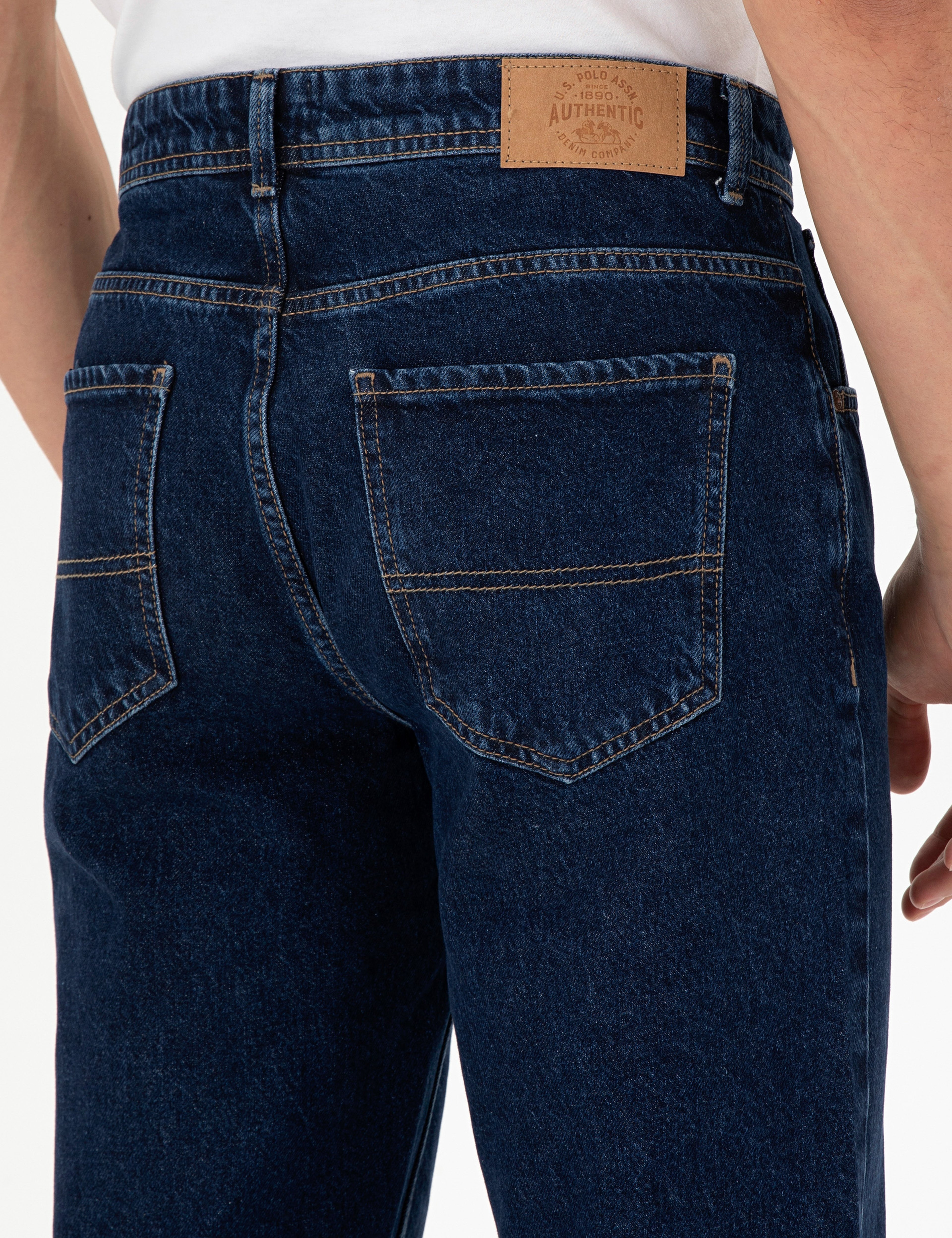 Erkek Mavi Jean Pantolon - Image 6