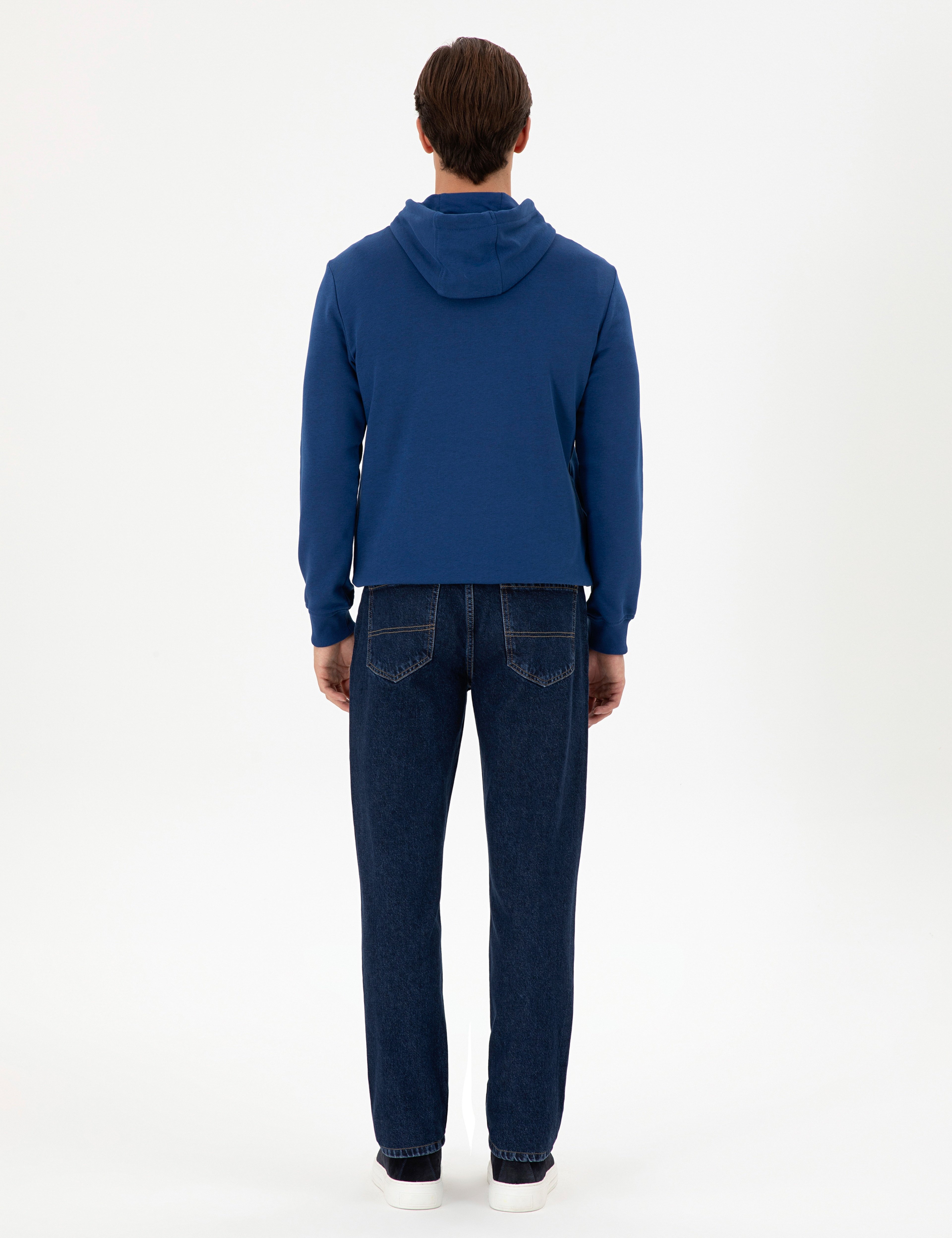 Erkek Mavi Jean Pantolon - Image 4