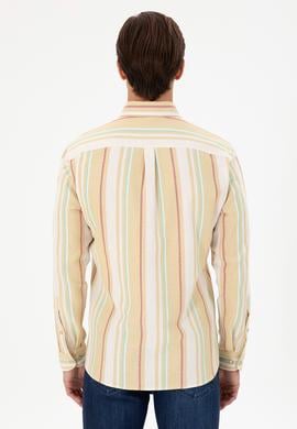 Erkek Sarı Uzun Kollu Gömlek - 50291241001