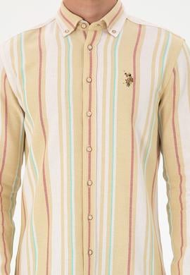 Erkek Sarı Uzun Kollu Gömlek - 50291241001