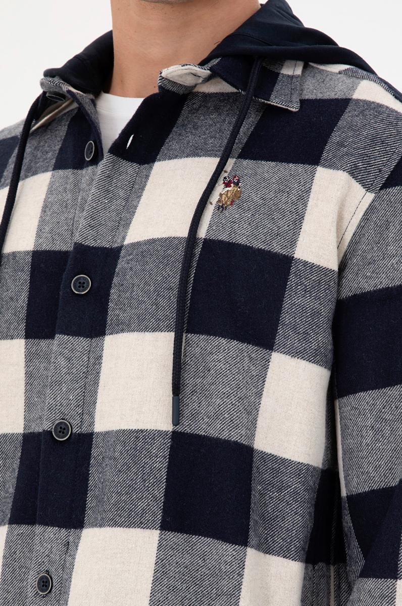 Erkek Lacivert Uzun Kollu Gömlek