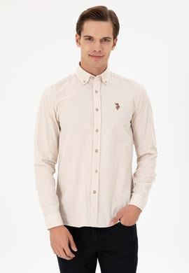 Erkek Taş Uzun Kollu Gömlek - 50292088005