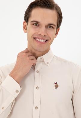 Erkek Taş Uzun Kollu Gömlek - 50292088005