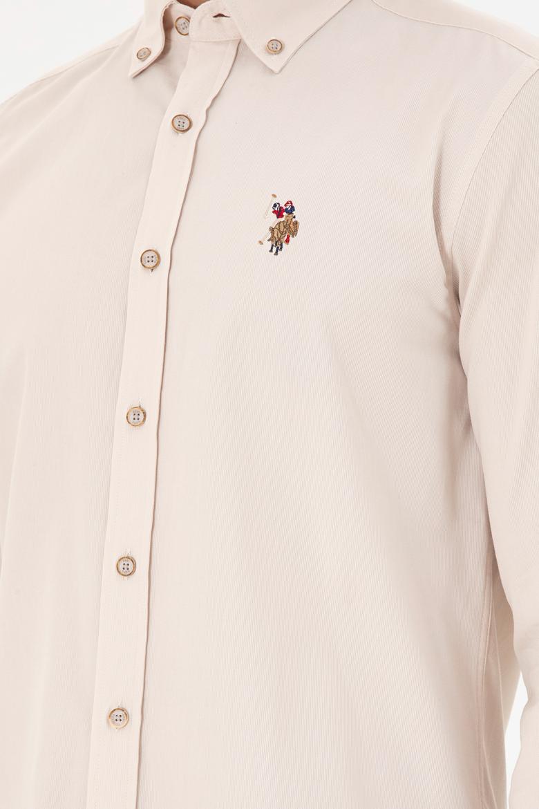 Erkek Taş Uzun Kollu Gömlek - 50292088005