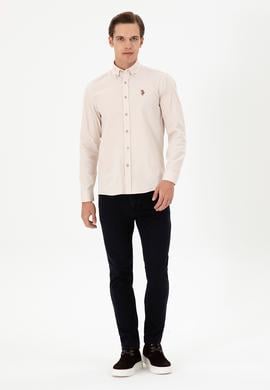 Erkek Taş Uzun Kollu Gömlek - 50292088005