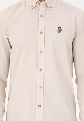 Erkek Taş Uzun Kollu Gömlek - 50292088005