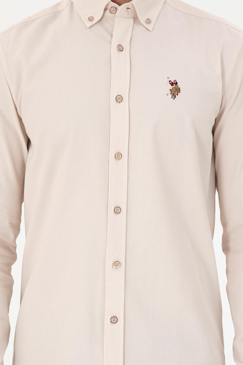 Erkek Taş Uzun Kollu Gömlek - 50292088005