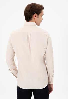 Erkek Taş Uzun Kollu Gömlek - 50292088005