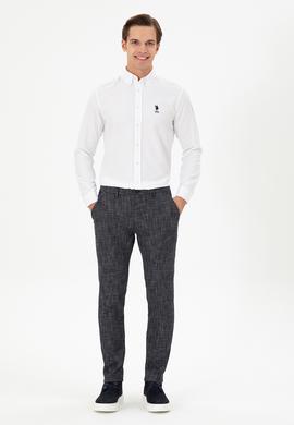 Erkek Beyaz Uzun Kollu Gömlek - 50296778001