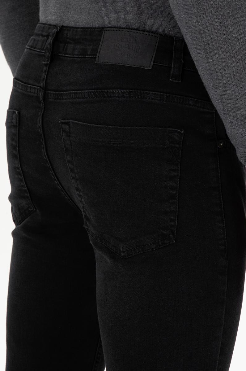 Erkek Siyah Jean Pantolon