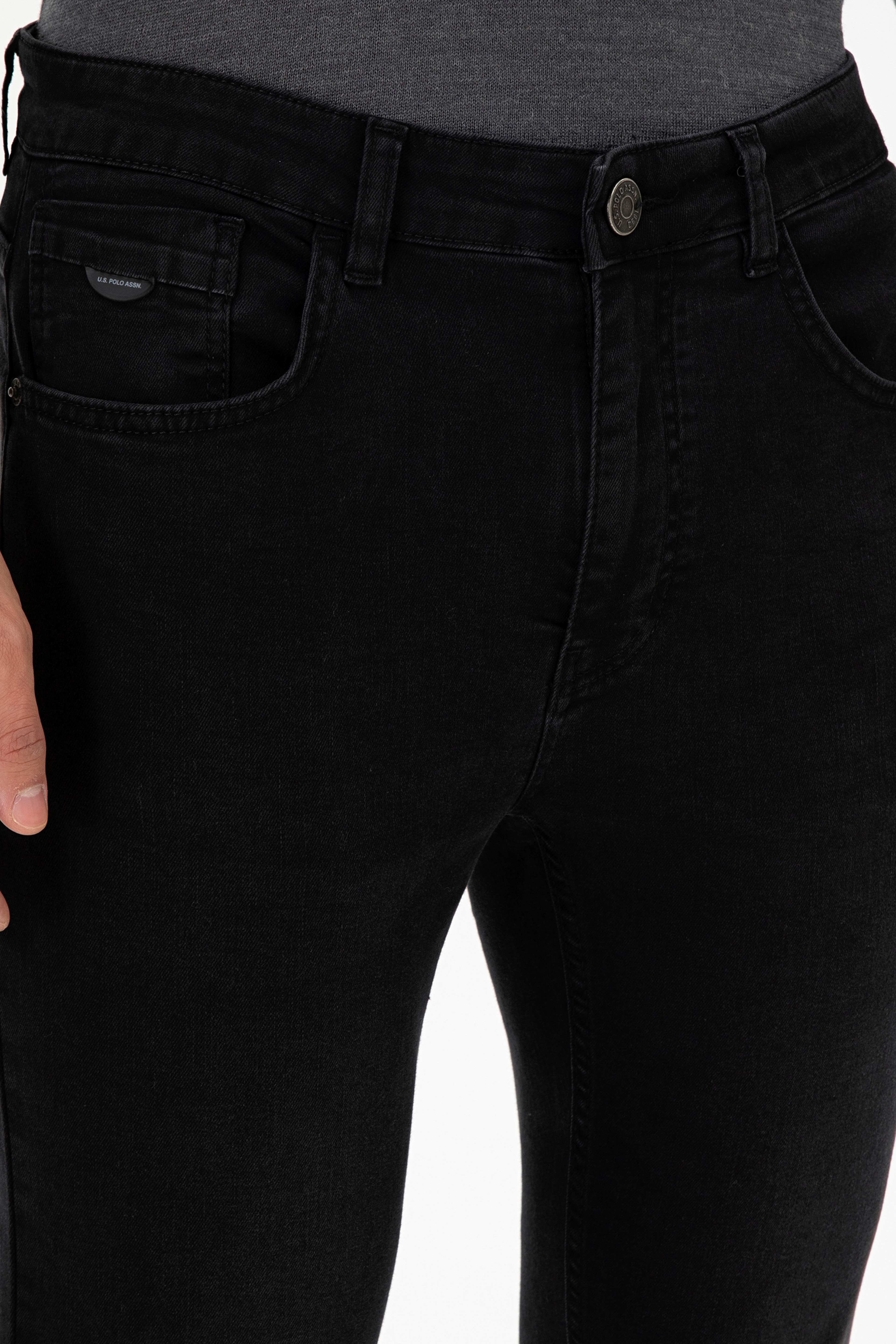 Erkek Siyah Jean Pantolon