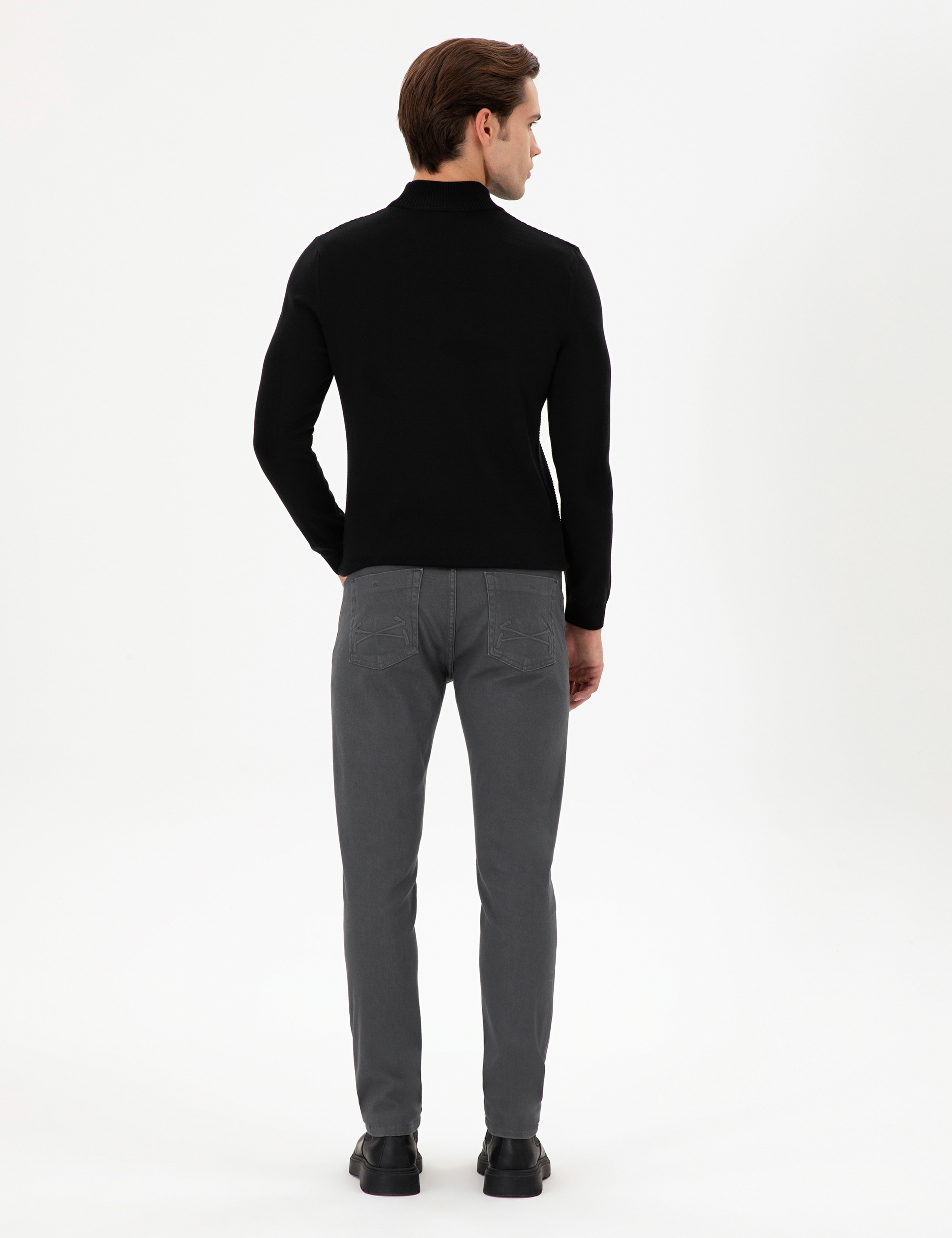Erkek Taş Jean Pantolon - Image 4