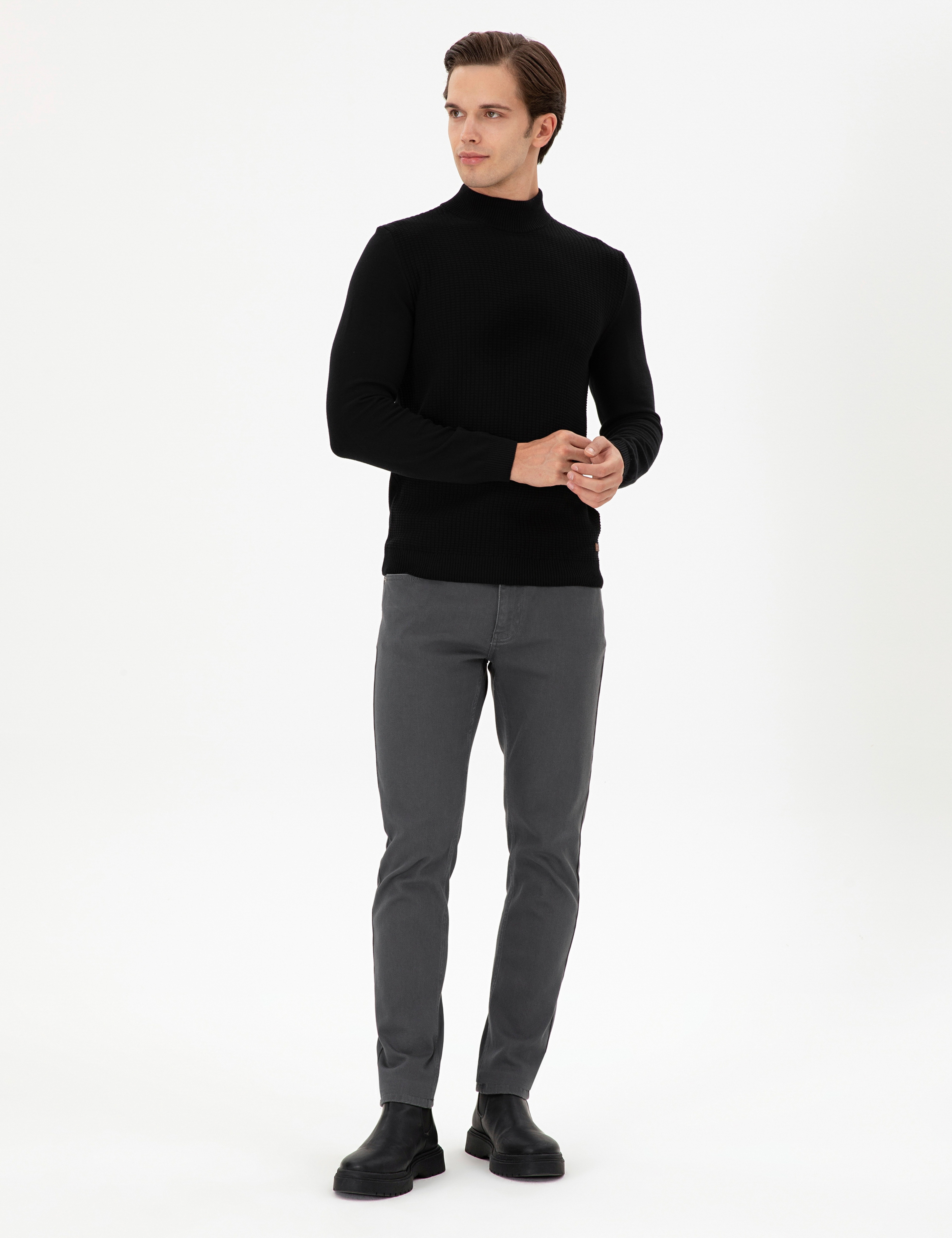 Erkek Taş Jean Pantolon - Image 3
