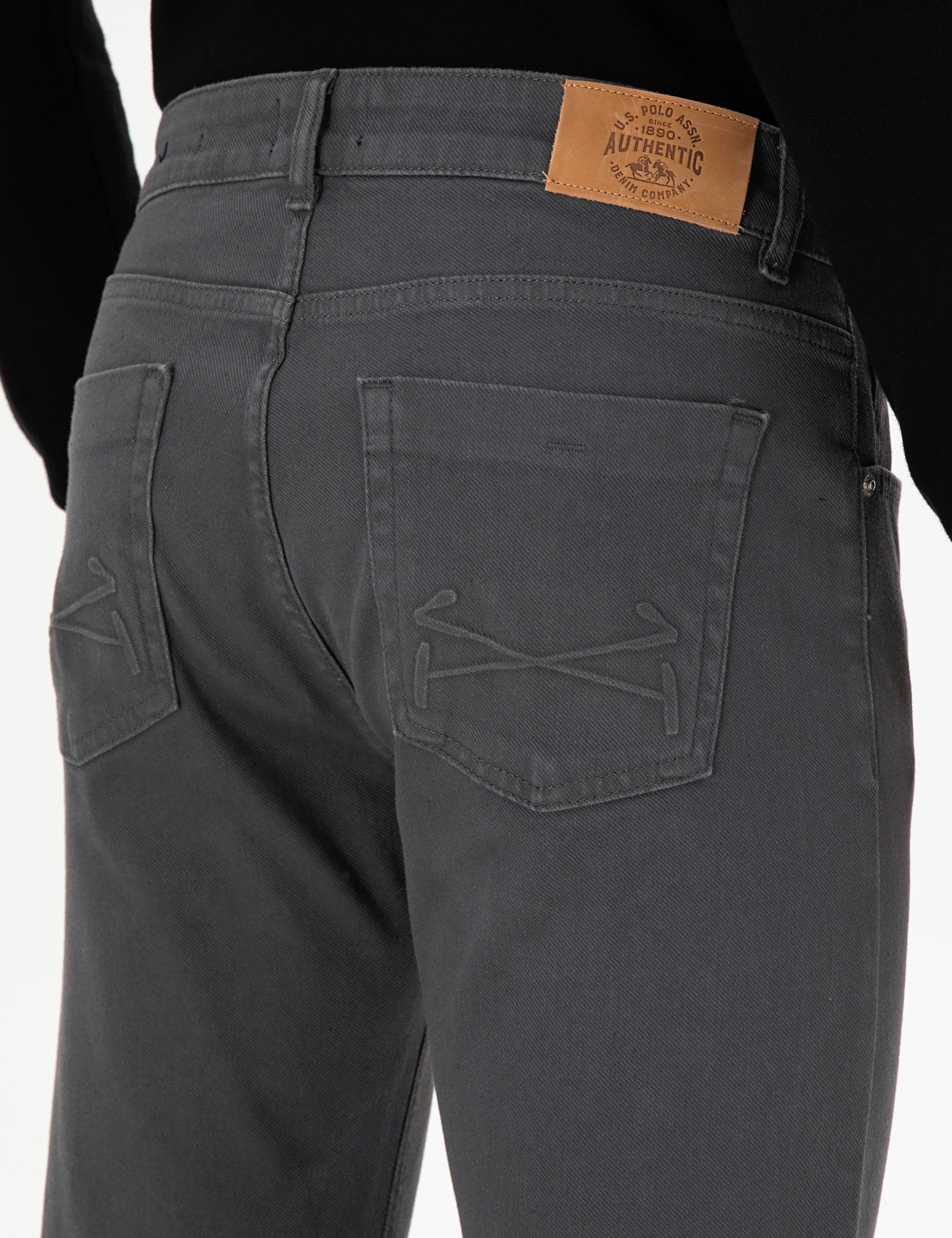 Erkek Taş Jean Pantolon - Image 6